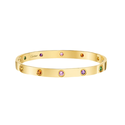 [Clara Jewely]2026 RAINBOW LOVE BRACELET 6.1MM  10 DIAMONDS