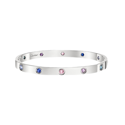 [Clara Jewely]2026 RAINBOW LOVE BRACELET 6.1MM  10 DIAMONDS