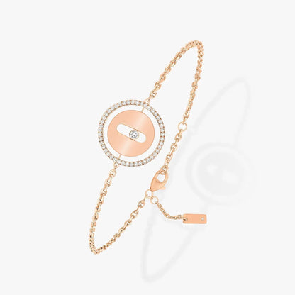[Clara Jewely]LUCKY MOVE PAVED DIAMOND BRACELET