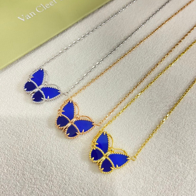 [Clara Jewels] 2026 NEW LUCKY BUTTERFLY 1 MOTIFS NECKLACE
