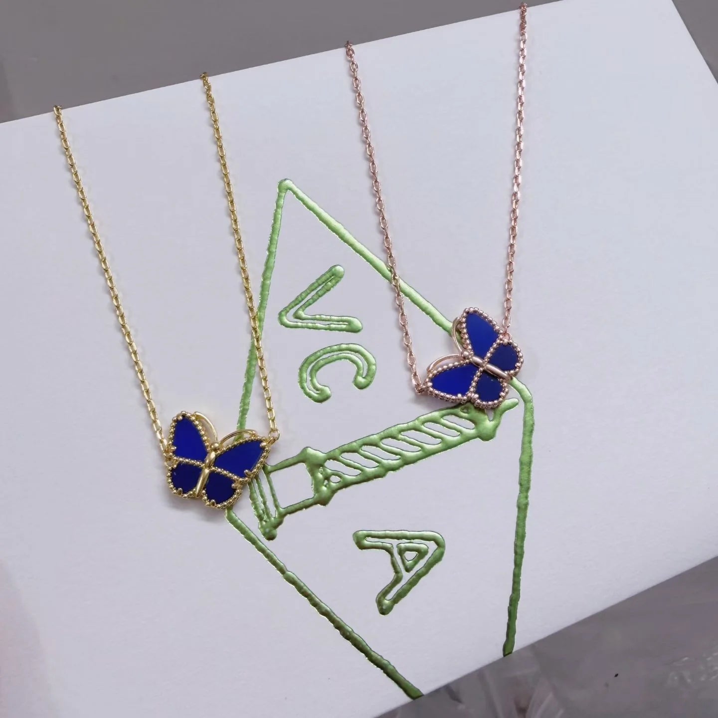 [Clara Jewels] 2026 NEW LUCKY BUTTERFLY 1 MOTIFS NECKLACE