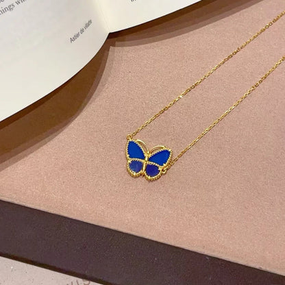 [Clara Jewels] 2026 NEW LUCKY BUTTERFLY 1 MOTIFS NECKLACE
