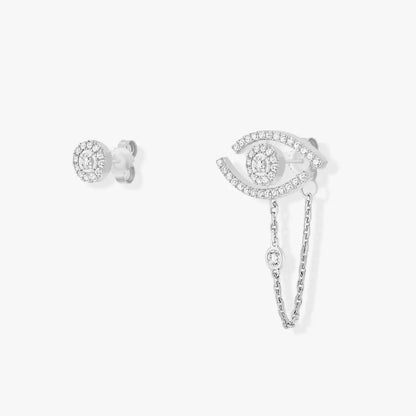 [Clara Jewely]Lucky Eye Diamond Earrings