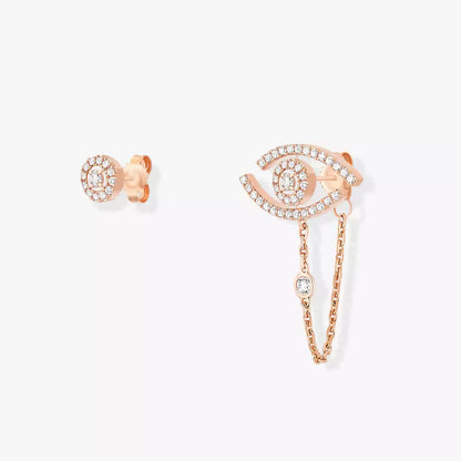 [Clara Jewely]Lucky Eye Diamond Earrings