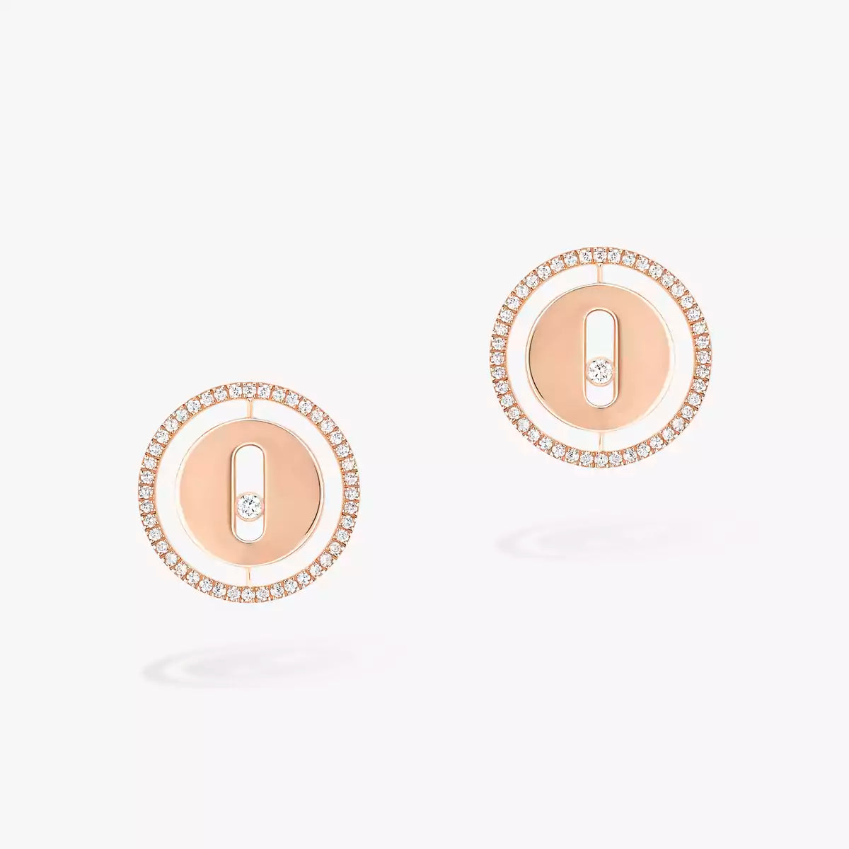 [Clara Jewely]Lucky Move Diamond Earrings