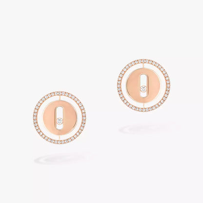 [Clara Jewely]Lucky Move Diamond Earrings