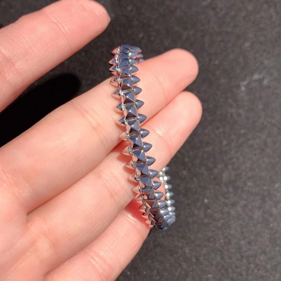 [Clara Jewels]CLASH SILVER BRACELET