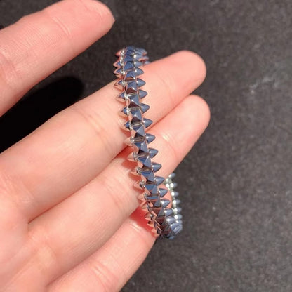 [Clara Jewels]CLASH SILVER BRACELET