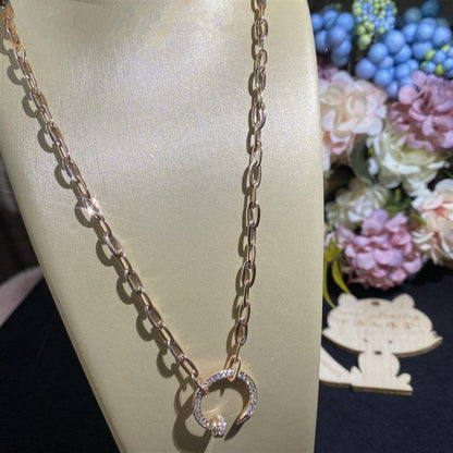 [Clara Jewels]JUSTE NECKLACE DIAMONDS