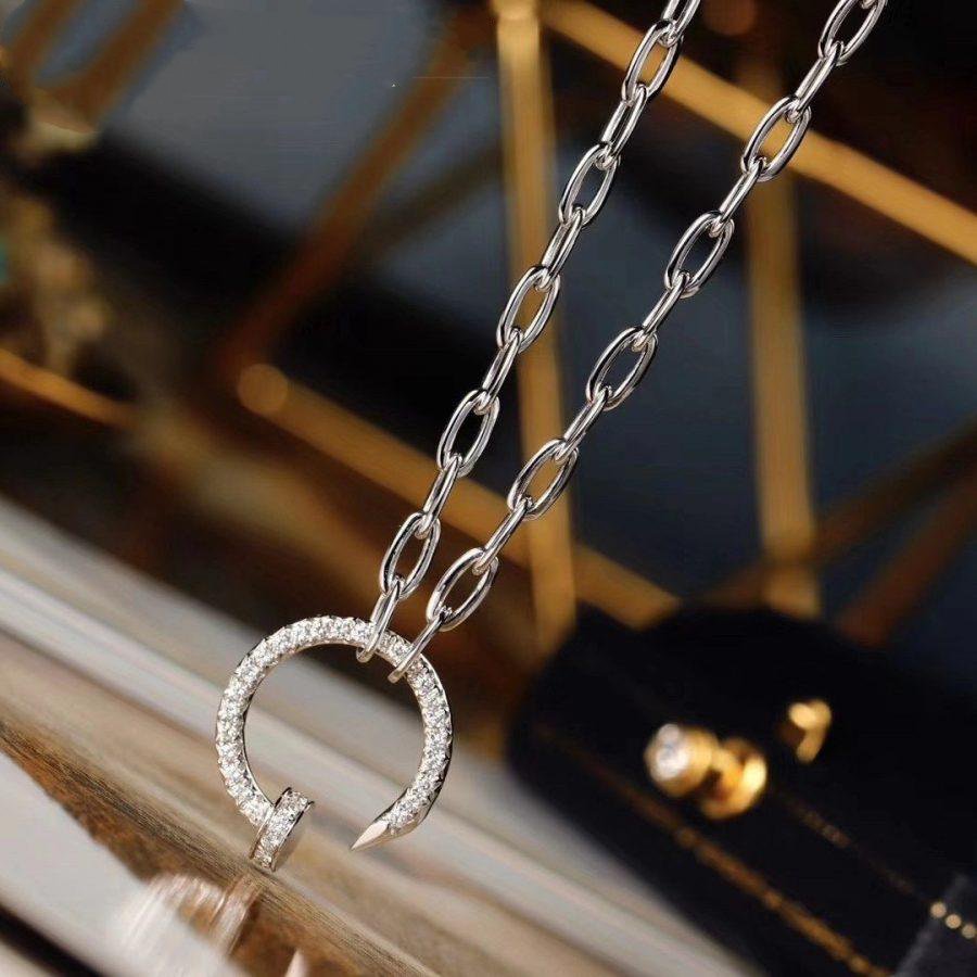 [Clara Jewels]JUSTE NECKLACE DIAMONDS