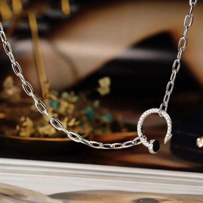 [Clara Jewels]JUSTE NECKLACE DIAMONDS
