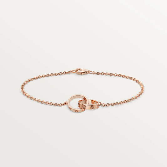 [Clara Jewels]LOVE BRACELET DOUBLE RING