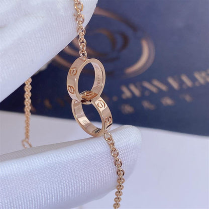 [Clara Jewels]LOVE BRACELET DOUBLE RING