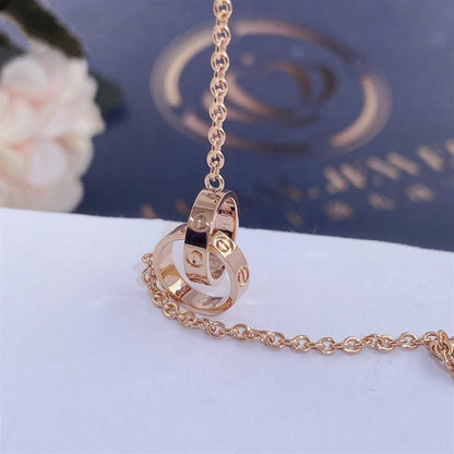 [Clara Jewels]LOVE BRACELET DOUBLE RING