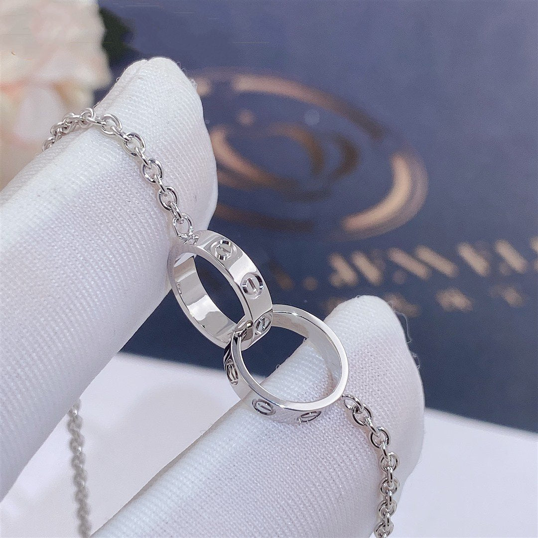 [Clara Jewels]LOVE BRACELET DOUBLE RING
