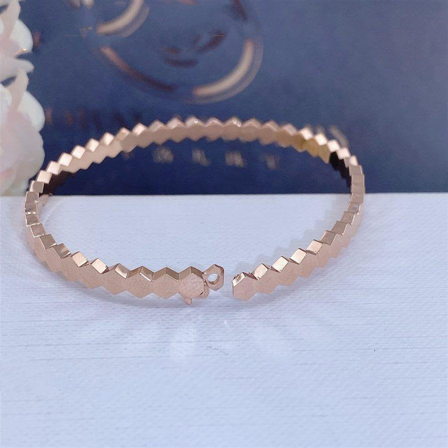 [Clara Jewels]BEE LOVE PINK GOLD BRACELET