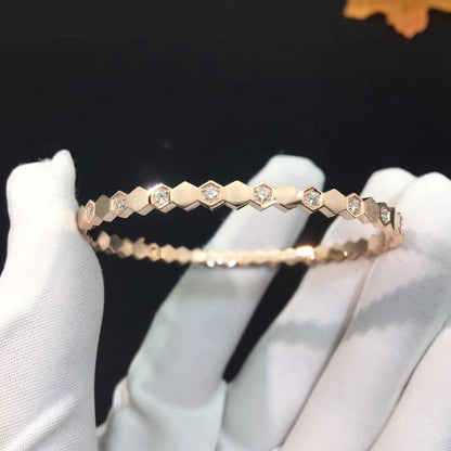 [Clara Jewels]BEE LOVE SILVER DIAMOND BRACELET
