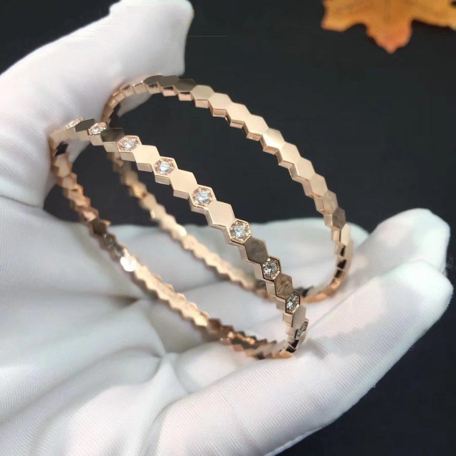 [Clara Jewels]BEE LOVE SILVER DIAMOND BRACELET