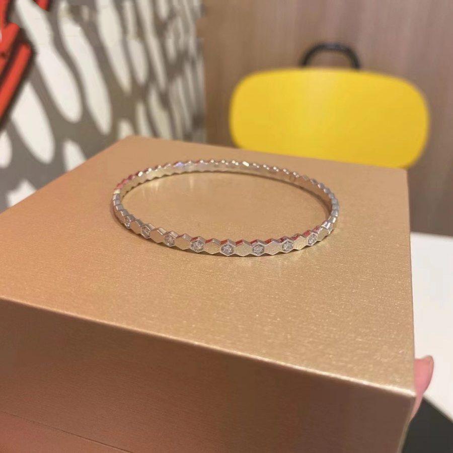 [Clara Jewels]BEE LOVE SILVER DIAMOND BRACELET