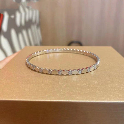 [Clara Jewels]BEE LOVE SILVER DIAMOND BRACELET