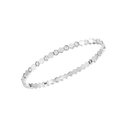 [Clara Jewels]BEE LOVE SILVER DIAMOND BRACELET