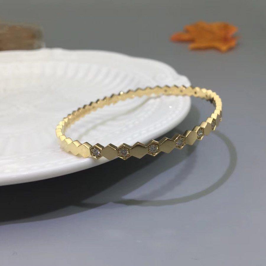 [Clara Jewels]BEE LOVE GOLD DIAMOND BRACELET