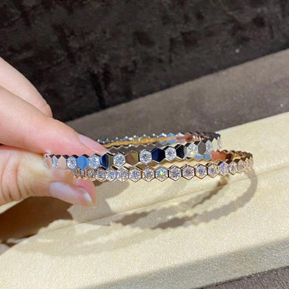 [Clara Jewels]BEE LOVE GOLD BRACELET FULL DIAMOND