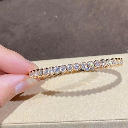 [Clara Jewels]BEE LOVE GOLD BRACELET FULL DIAMOND
