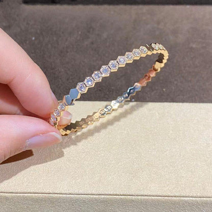 [Clara Jewels]BEE LOVE GOLD BRACELET FULL DIAMOND