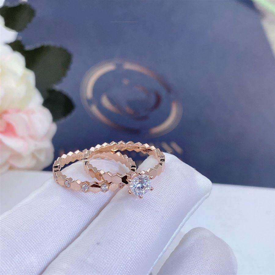 [Clara Jewels]BEE LOVE RING PINK GOLD 1 DIAMOND