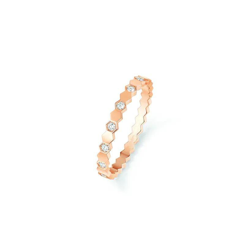 [Clara Jewels]BEE LOVE RING PINK GOLD DIAMOND