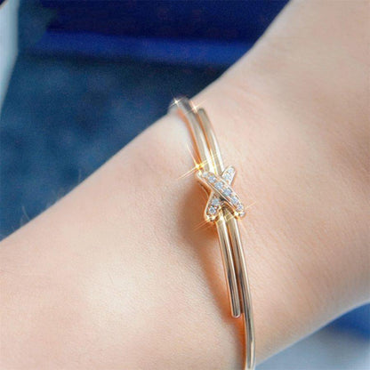 [Clara Jewels]JEUX DE BRACELET PINK GOLD DIAMONDS