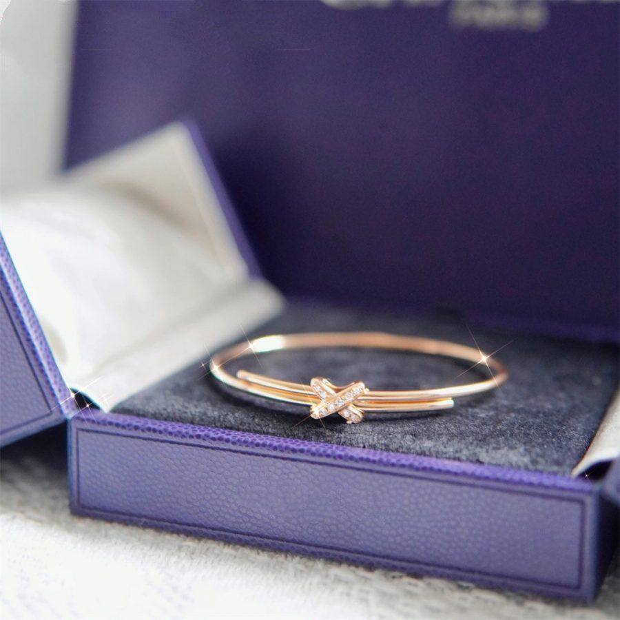 [Clara Jewels]JEUX DE BRACELET PINK GOLD DIAMONDS