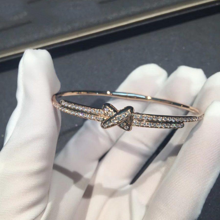 [Clara Jewels]JEUX DE BRACELET DIAMONDS PINK GOLD