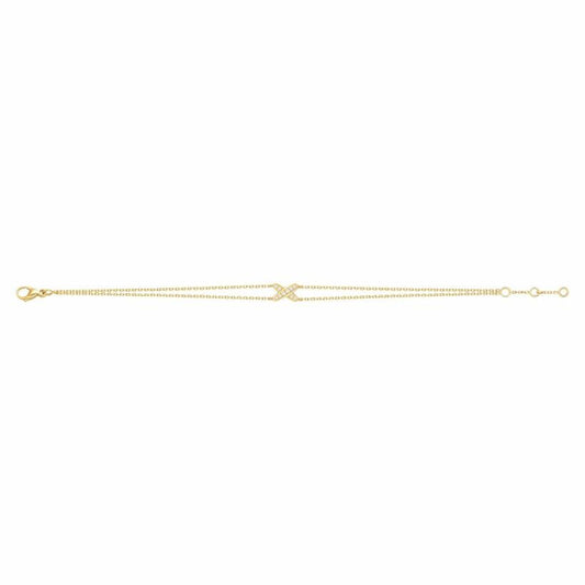 [Clara Jewels]JEUX BRACELET GOLD DIAMOND