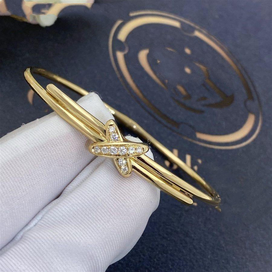 [Clara Jewels]JEUX DE BRACELET GOLD DIAMONDS