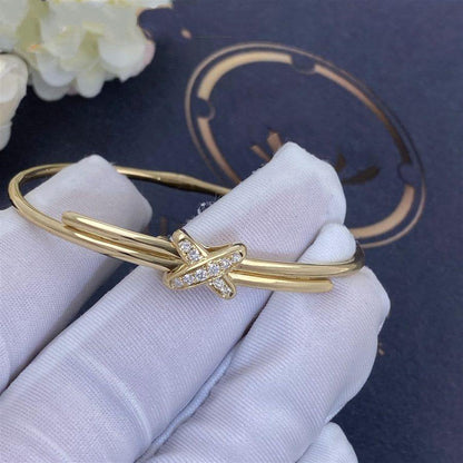 [Clara Jewels]JEUX DE BRACELET GOLD DIAMONDS