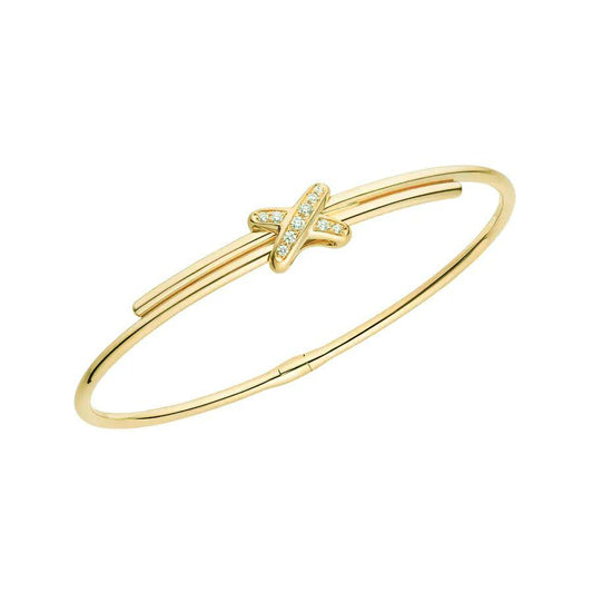 [Clara Jewels]JEUX DE BRACELET GOLD DIAMONDS