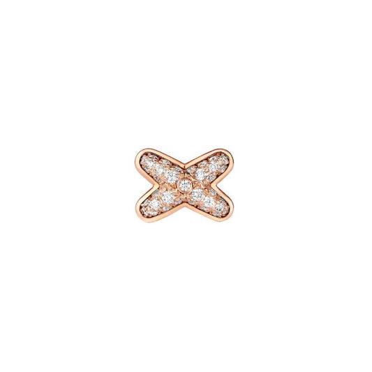 [Clara Jewels]JEUX DE PINK GOLD DIAMOND EARRINGS