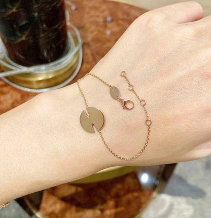 [Clara Jewels]JEUX DE BRACELET MOP PINK GOLD DIAMONDS