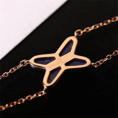 [Clara Jewels]Hollow Design Four-Leaf Clover Flower Shape Ring