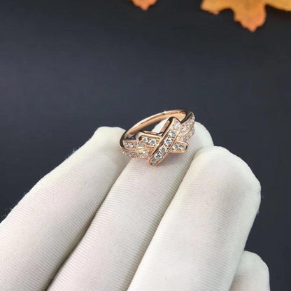 [Clara Jewels]JEUX DE RING PINK GOLD DIAMOND