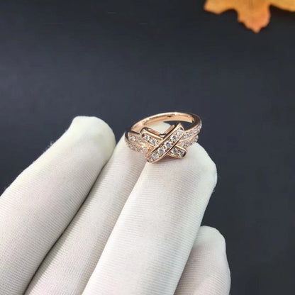 [Clara Jewels]JEUX DE RING PINK GOLD DIAMOND