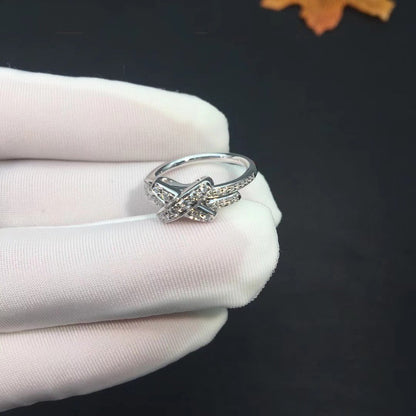 [Clara Jewels]JEUX DE SILVER DIAMOND RING