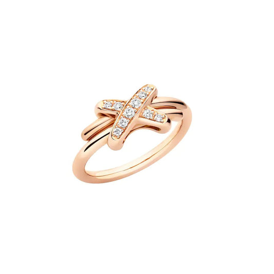 [Clara Jewels]JEUX DE PINK GOLD DIAMOND RING