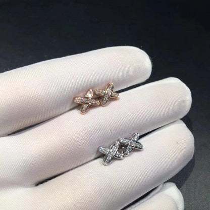 [Clara Jewels]JEUX DE DIAMOND EARRINGS