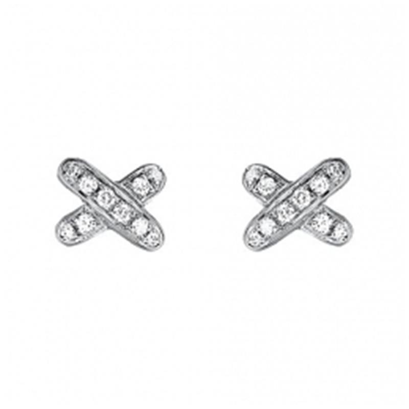 [Clara Jewels]JEUX DE DIAMOND EARRINGS