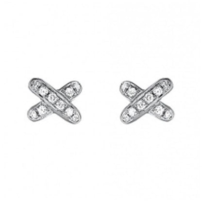 [Clara Jewels]JEUX DE DIAMOND EARRINGS