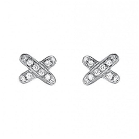 [Clara Jewels]JEUX DE DIAMOND EARRINGS