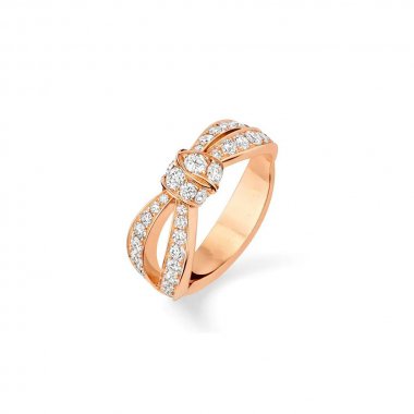 [Clara Jewels]LIENS PINK GOLD DIAMOND RING